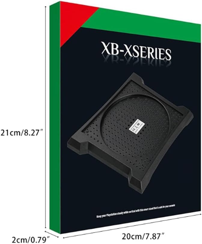 CHENXIN Vertical Cooling Stand for Xbox Series X Console Base Stand Holder White - Image 4